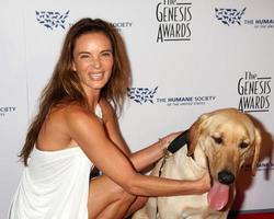 Gabrielle Anwar  arriving at the Genesis Awads at the Beverly Hilton Hotel in Beverly Hills CA  on March 28 20092009 photo