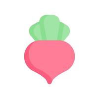 radish icon for your website design, logo, app, UI. vector