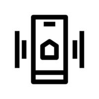 smartphone icon for your website, mobile, presentation, and logo design. vector