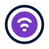 wifi signal icon for your website, mobile, presentation, and logo design. vector