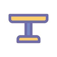 table icon for your website design, logo, app, UI. vector