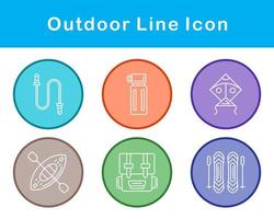 Outdoor Vector Icon Set