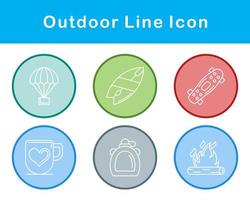 Outdoor Vector Icon Set