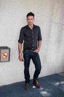 Jason Thompson arriving at the General Hospital Fan Club Luncheon at the Airtel Plaza Hotel in Van Nuys CA   on July 18 2009 2008 photo