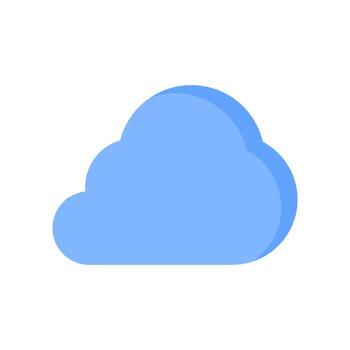 cloud icon for your website design, logo, app, UI. vector