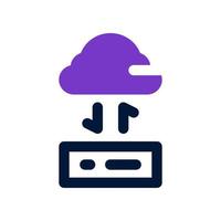 hosting icon for your website, mobile, presentation, and logo design. vector