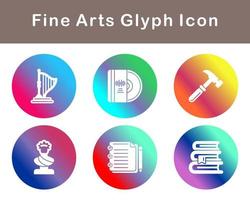 Fine Arts Vector Icon Set