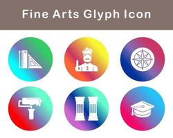 Fine Arts Vector Icon Set