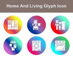 Home And Living Vector Icon Set