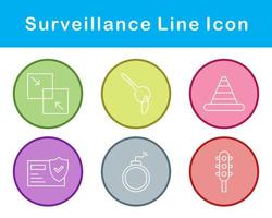 Surveillance Vector Icon Set