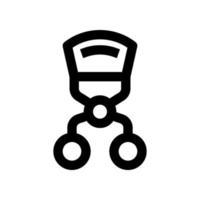 eyelash curler icon for your website design, logo, app, UI. vector