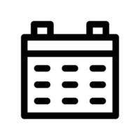 calendario icono para tu sitio web diseño, logo, aplicación, ui vector