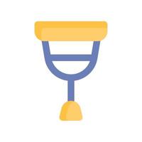 crutch icon for your website design, logo, app, UI. vector