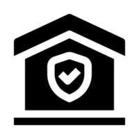 hogar seguridad icono para tu sitio web, móvil, presentación, y logo diseño. vector