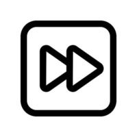 fast forward icon for your website design, logo, app, UI. vector