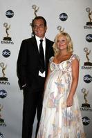 Will Arnett  Amy Poehlerin the Press Room  at the Primetime Emmys at the Nokia Theater in Los Angeles CA onSeptember 21 20082008 photo