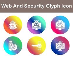 Web And Security Vector Icon Set