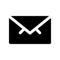 icono de correo electrónico para el diseño de su sitio web, logotipo, aplicación, interfaz de usuario. vector