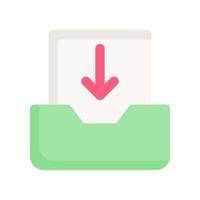 inbox icon for your website design, logo, app, UI. vector