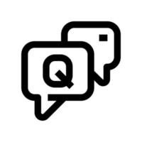 question icon for your website, mobile, presentation, and logo design. vector