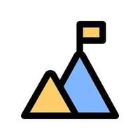 mountain icon for your website design, logo, app, UI. vector