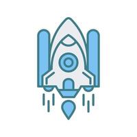 Space Shuttle Vector Icon