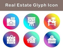 Real Estate Vector Icon Set