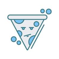 icono de vector de pizza