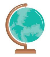 world globe design vector