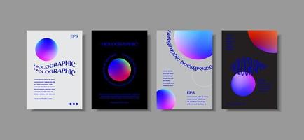 Modern trendy and simple gradient cover design template. Enhance your creative product with a simple touch of gradient design vector