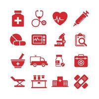 medical and health vector icon