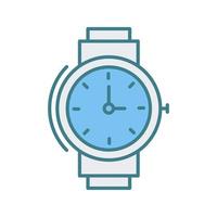 icono de vector de reloj de pulsera