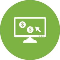 Pay Per Click Unique Vector Icon
