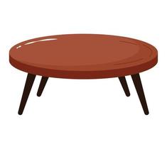 coffee table design vector