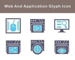 Web And Application Vector Icon Set