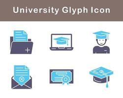 university Vector Icon Set