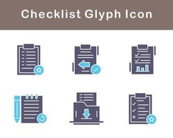 Checklist Vector Icon Set