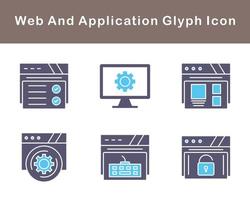 Web And Application Vector Icon Set