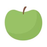 green apple illustration vector