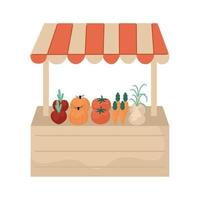 local market illustration vector