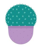 bush on pot vector