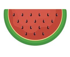 watermelon slice design vector