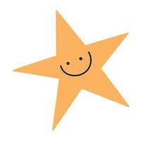 happy star design vector