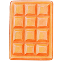 watercolor hand drawn chocolate bar png