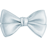 watercolor hand drawn cute silk bow png