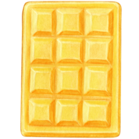 acquerello mano disegnato cioccolato bar png