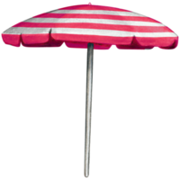 aquarelle coloré été plage parapluie png