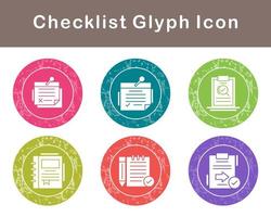 Checklist Vector Icon Set