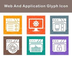 Web And Application Vector Icon Set