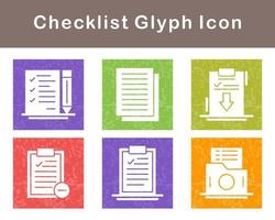 Checklist Vector Icon Set